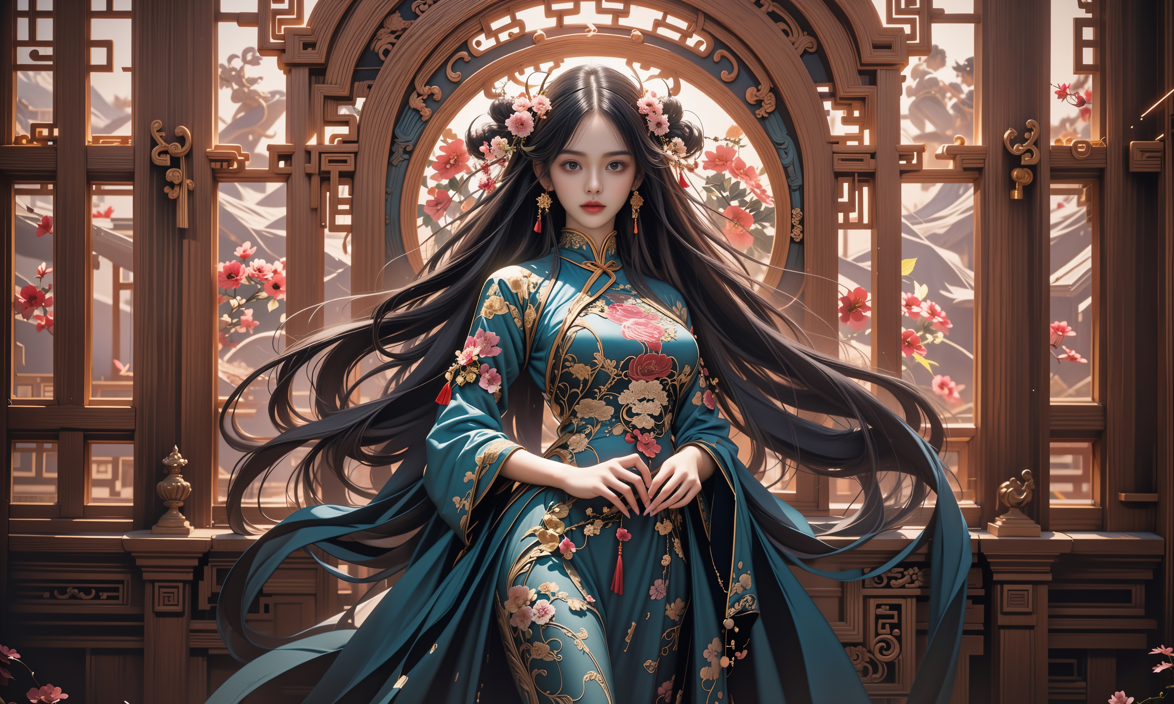 青海：强降雨致多条道路中断 交通部门全力抢通保畅